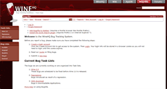 Desktop Screenshot of bugs.winehq.org