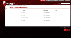 Desktop Screenshot of ftp.winehq.org